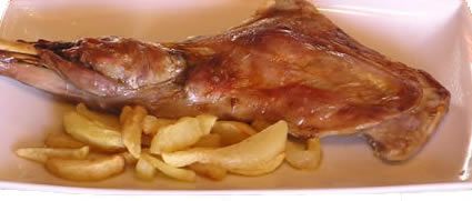 Paletilla de Cabrito Asada